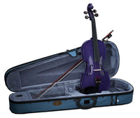 Stentor 1401PU Harlequin Violin. 1/2 Purple