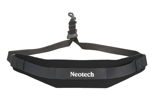 Neotech 1901172 Soft Sax Strap. Extra Long Black Swivel Hook