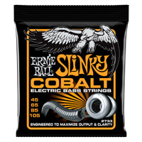 Ernie Ball P02733 Hybrid Slinky Cobalt Electric Bass Strings. 45-105