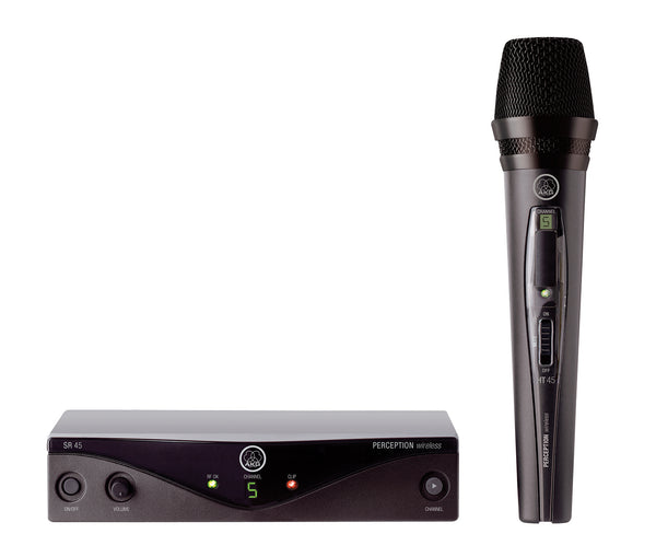 AKG 3251H00010 Perception Wireless 45 Vocal Microphone Set. Band-A