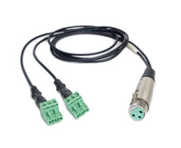 CAD Audio 40-360 XLR Female to Phoenix Cable. 24"