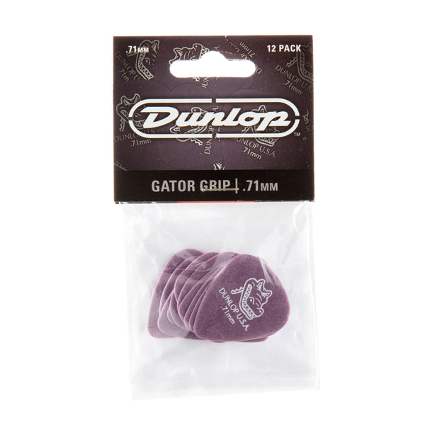 Dunlop 417P Gator Grip Guitar Pick .71mm (12 Pack)