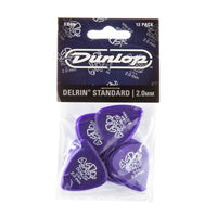 Dunlop 41P Delrin 500 Guitar Pick 2.0mm (12 Pack)