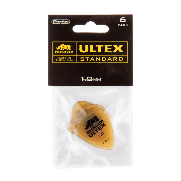Dunlop 421P Ultex Standard Guitar Pick. 1.0mm (6 Pack)