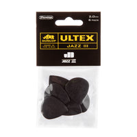 Dunlop 427P Ultex Jazz III Guitar Pick 2.0mm (6 Pack)