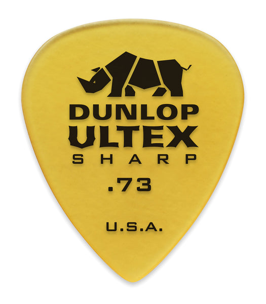 Dunlop 433R Ultex Sharp Guitar Pick .73mm (72 Pack)