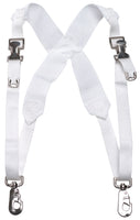 Belmonte 4446 Marching Bass Drum Harness. White