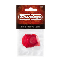 Dunlop 475P Big Stubby Guitar Pick 1.0mm (6 Pack)