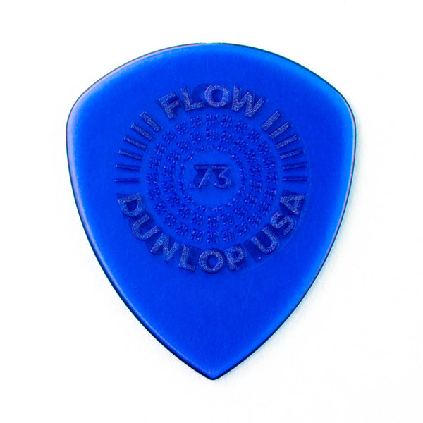 Dunlop 549P073 Flow Standard Grip Guitar Pick .73mm (6 Pack)