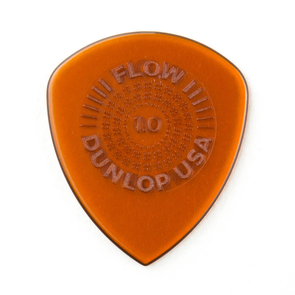 Dunlop 549P100 Flow Standard Grip Guitar Pick 1.0mm (6 Pack)