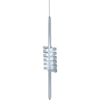 39,000-Watt Giant FlatCat Trucker Aluminum CB Antenna with 59-Inch Stainless Steel Whip and 9-Inch Shaft