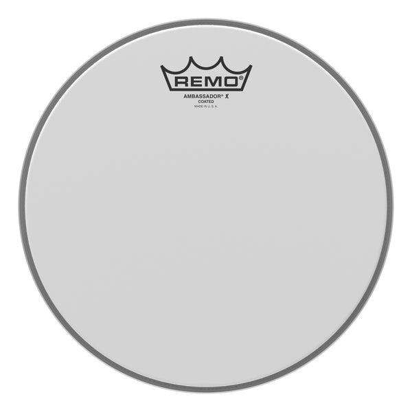 Remo AX-0110-00 Ambassador X Coated Drumhead. 10"