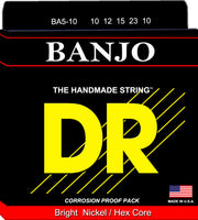 DR Strings BA5-10 Banjo (5 String). 10-23-10