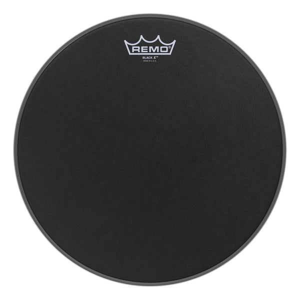 Remo BX-0813-10 Emperor X Black Suede Snare Drumhead Bottom Black Dot. 13"