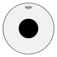 Remo CS-0318-10 Controlled Sound Clear Black Dot Drumhead Top Black Dot. 18"