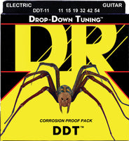 DR Strings DDT-11 Electric Guitar Strings. 11-54