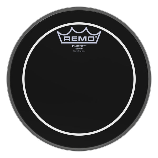 Remo ES-0608-PS Pinstripe Ebony Drumhead. 8"
