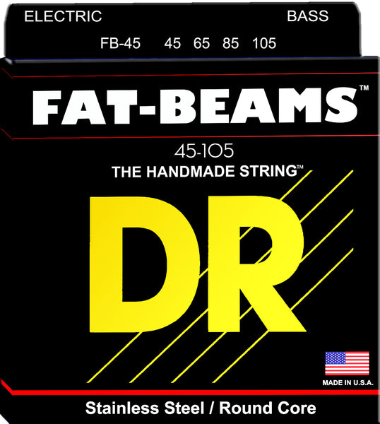 DR Strings FB-45 Fat-Beams Electric Bass. 45-105