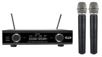 CAD Audio GXLD2HHAH Dual Channel Dual Handset Wireless Microphone System. AH Frequency