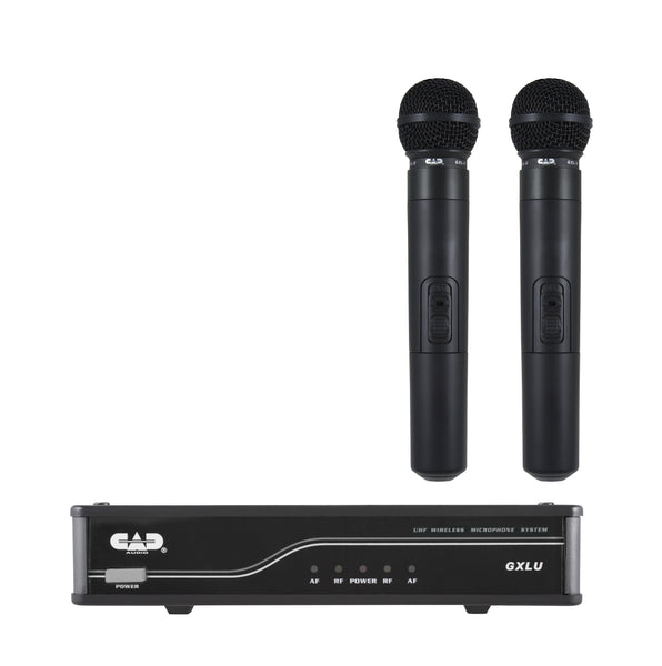 CAD Audio GXLUHHL Dual Cardioid Dynamic Handheld Microphone System. L Frequency