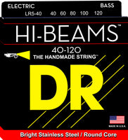 DR Strings LR5-40 Hi-Beams Electric Bass (5 String). 40-120