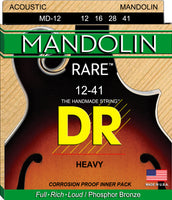 DR Strings MD-12 Rare Phosphor Bronze Mandolin Strings. 12-41