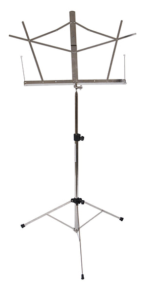 Stageline MS2NB Music Stand with Bag. Nickel