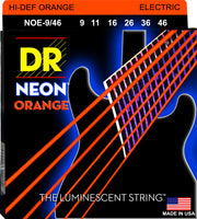 DR Strings NOE-9/46 Hi-Def Neon Electric Guitar Strings. 9-46