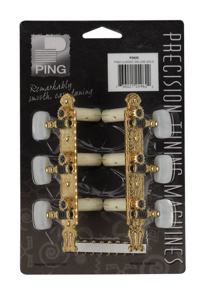 Ping P2625 Deluxe Gold Lyra Plate Classic Machine Heads. (2 Set)