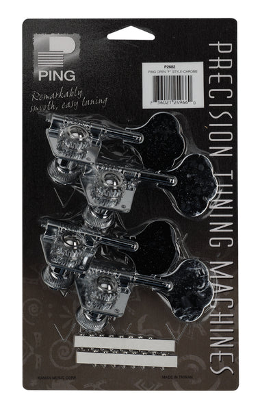 Ping P2682 Ping Popular Open Style Bass Machine Heads. 4-Left Chrome