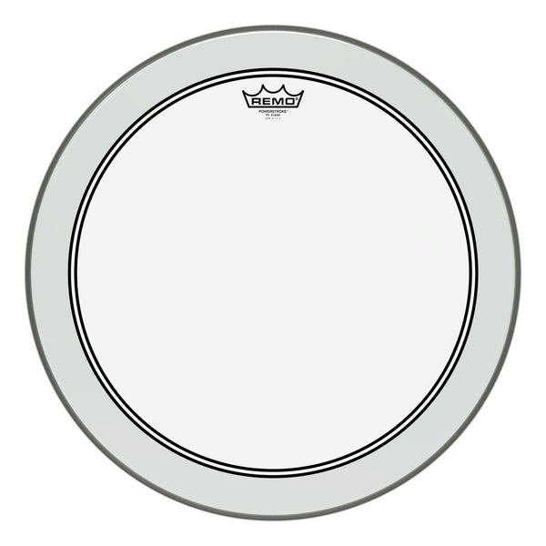 Remo P3-1382-C2 Powerstroke P3 Clear Bass Drumhead. 18"