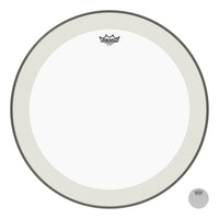 Remo P4-1324-C2 Powerstroke P4 Clear Bass Drumhead. 24"