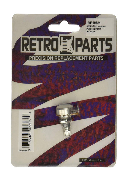 Retro Parts RP198A 16mm Potentiometers Volume. 500K ohms