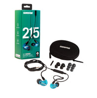 Shure SE215SPE-B+UNI Sound Isolating Earphones. Blue Special Edition