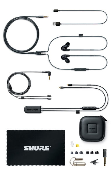 Shure SE846-K+BT2 Sound Isolating Earphones. Bluetooth Black