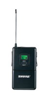 Shure SLX1-G4 Bodypack Transmitter. Frequency Band Version G4 (460-494 MHz)