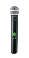 Shure SLX2/SM58-G4 Handheld Transmitter With SM58 Capsule. Frequency Band Version G4 (468-494 MHz)
