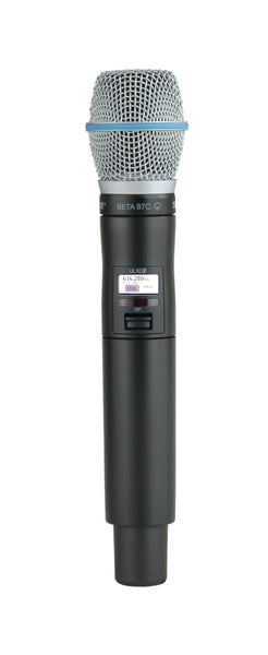 Shure ULXD2/B87C-J50A Digital Handheld Transmitter with Beta 87C Capsule. Frequency Band Version