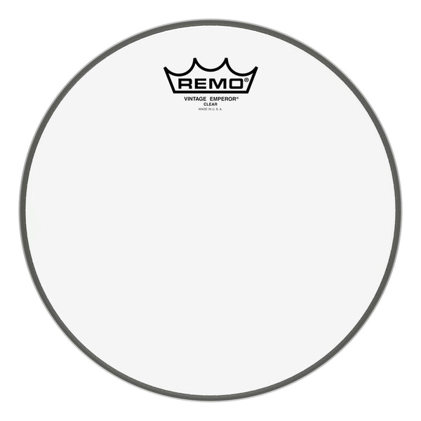 Remo VE-0310-00 Emperor Vintage Clear Drumhead. 10"