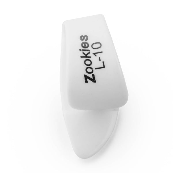 Dunlop Z9003L10 Zookies Thumbpicks Large 10% Tip Angle. (12 Pack)